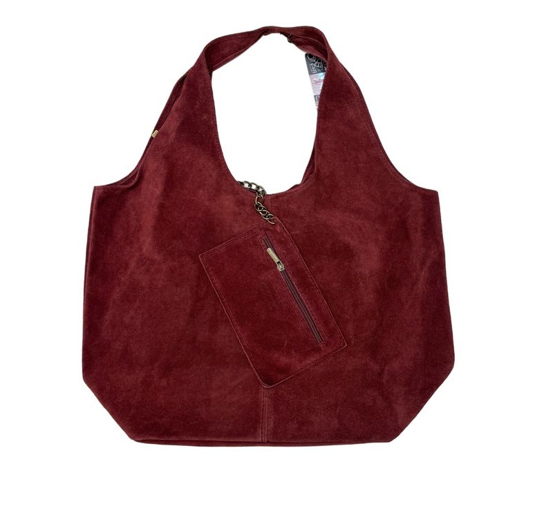 221024 Wildleder-Shopper barolo ITALIEN 221024 Wildleder-Shopper barolo ITALIEN