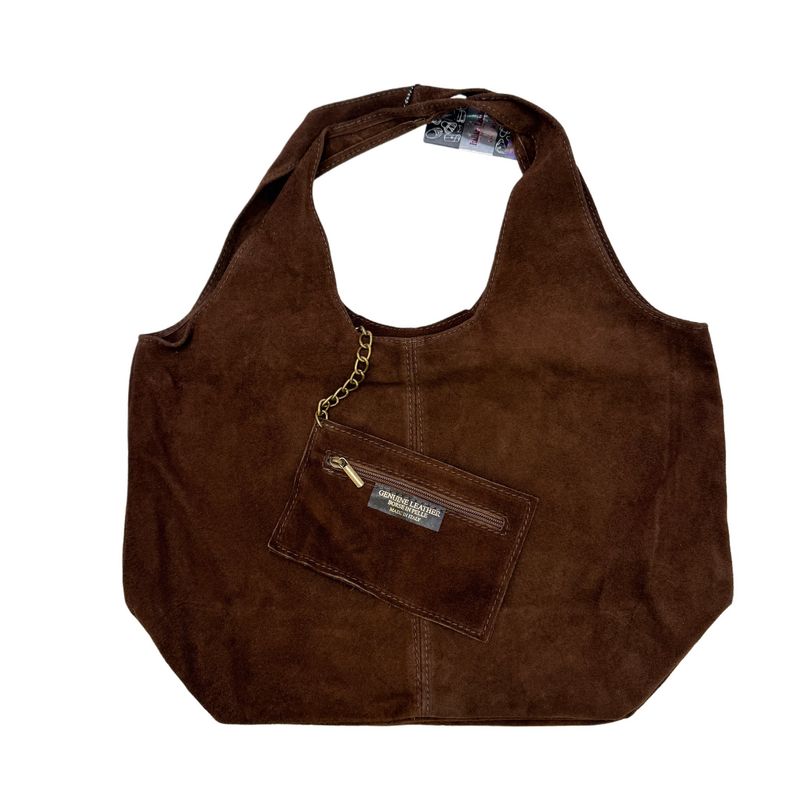 221024 Wildleder-Shopper moro braun ITALIEN 221024 Wildleder-Shopper moro braun ITALIEN