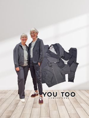 YOU TOO Farbe asphalte LOTTA Jacket, ALICIA Blazer, MILO Pant, YOU TWO Pant - Shirt FRIEDA und FREDDIES