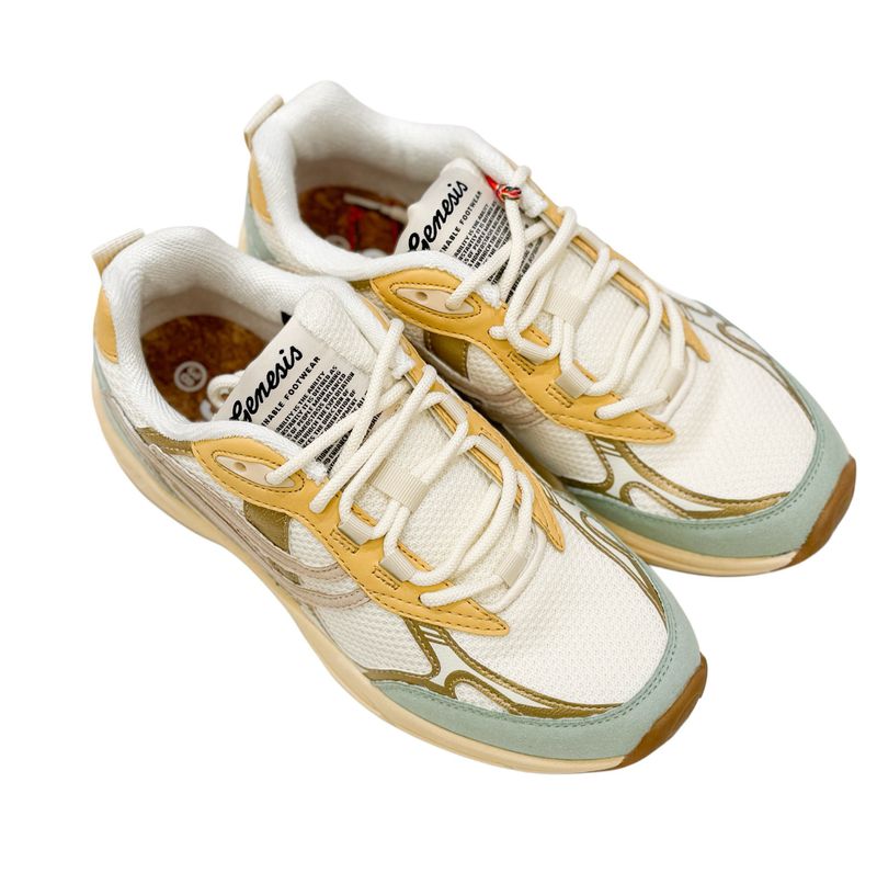 1005886 veganer Sneaker mint gold sand GENESIS 1005886 veganer Sneaker mint gold sand GENESIS
