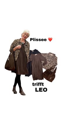 süsses Plisseekleid in morobarun uns black MARTA DU CHATEAU, Bubblyjacket Leo RINO und PELLE, Wildlederbag morobraun ITALIEN