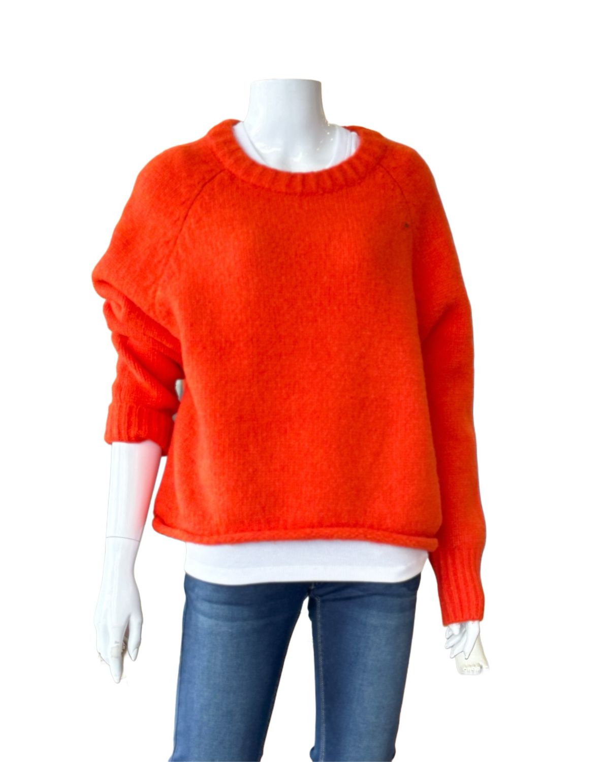 51045/5 Kuschelpullover flame THE SHIRT PROJECT