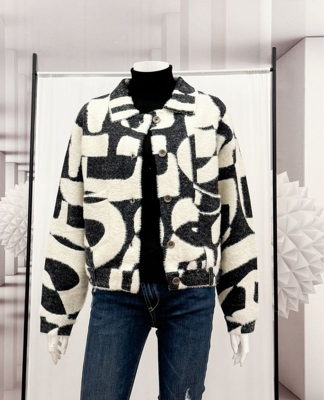BUBBLY Playground grau ecru Kuscheljacke RINO&PELLE BUBBLY Playground grau ecru Kuscheljacke RINO&PELLE