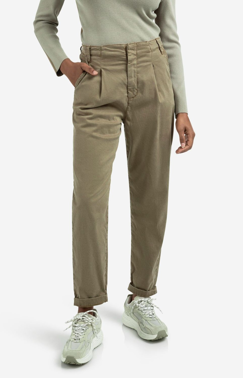 01-301219-80820 Chino chapers bronish green YAYA eine Größe kleiner kaufen