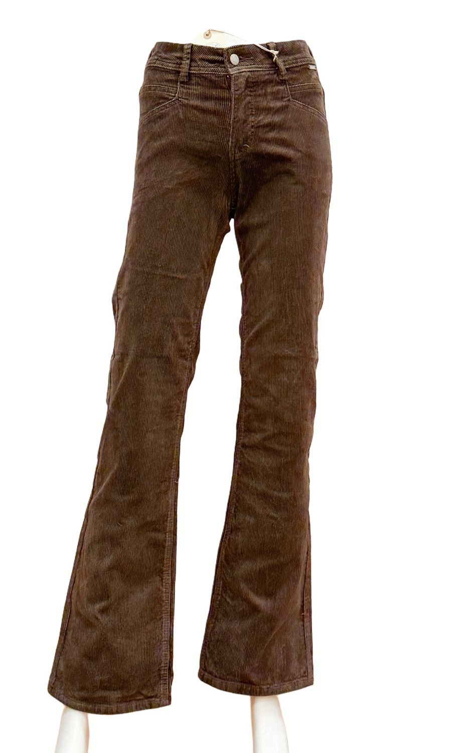 SRB4579 BIBETTE cord Farbe mud brown Länge 32 RED BUTTON fällt normal aus-weitet sich nicht