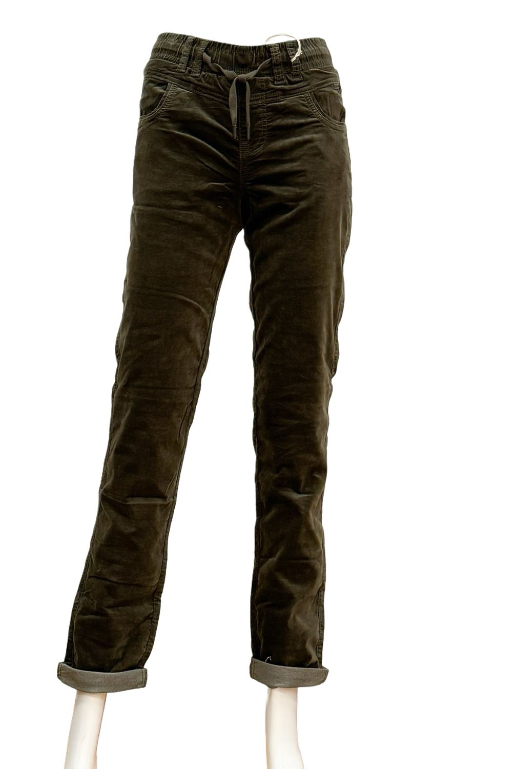 SRB4655 Tessy velvet Farbe khaki RED BUTTON