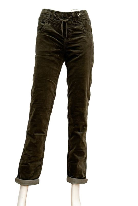 SRB4655 Tessy velvet Farbe khaki RED BUTTON