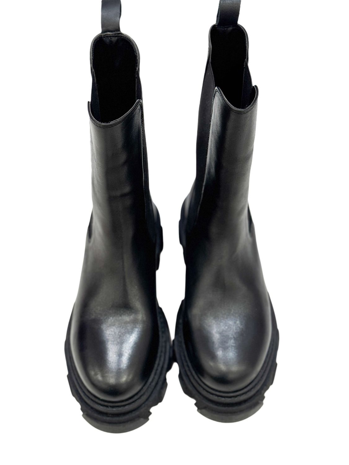 55067 Chelsea Boot Glattleder black LAZAMANI