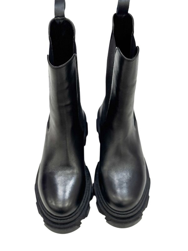 55067 Chelsea Boot Glattleder black LAZAMANI