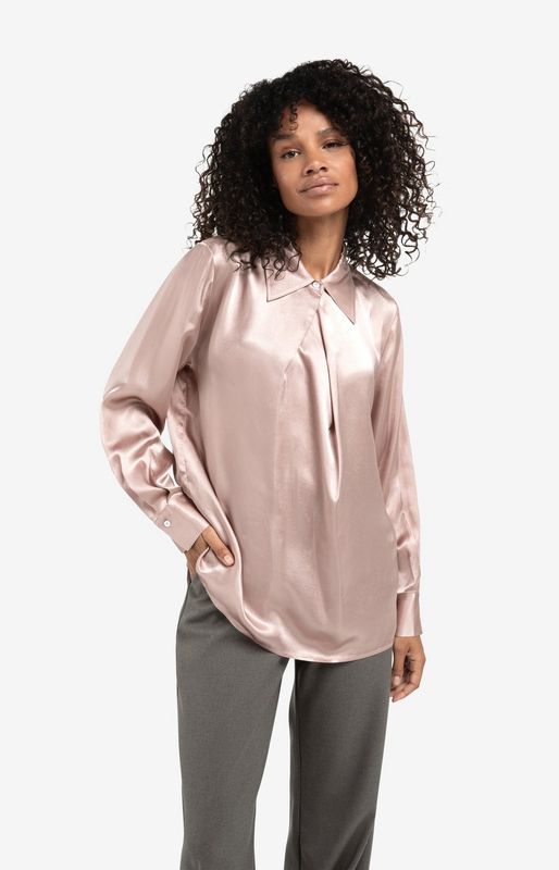 01-701326-61509 Satinbluse shadow grey pink YAYA 01-701326-61509 Satinbluse shadow grey pink YAYA