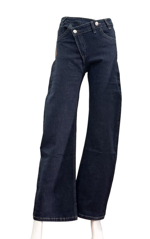 KT771 O Shape wide leg Jeans Blue Monkey und ANDERE- eine Größe größer bestellen