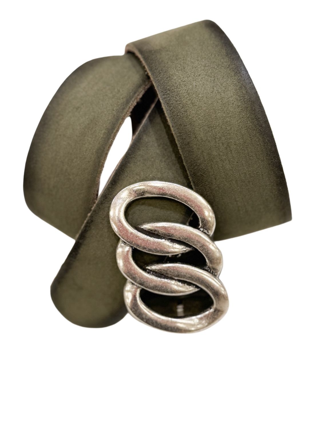 APOLLO Jeans Ledergürtel oliv ITALIEN APOLLO Jeans Ledergürtel oliv ITALIEN