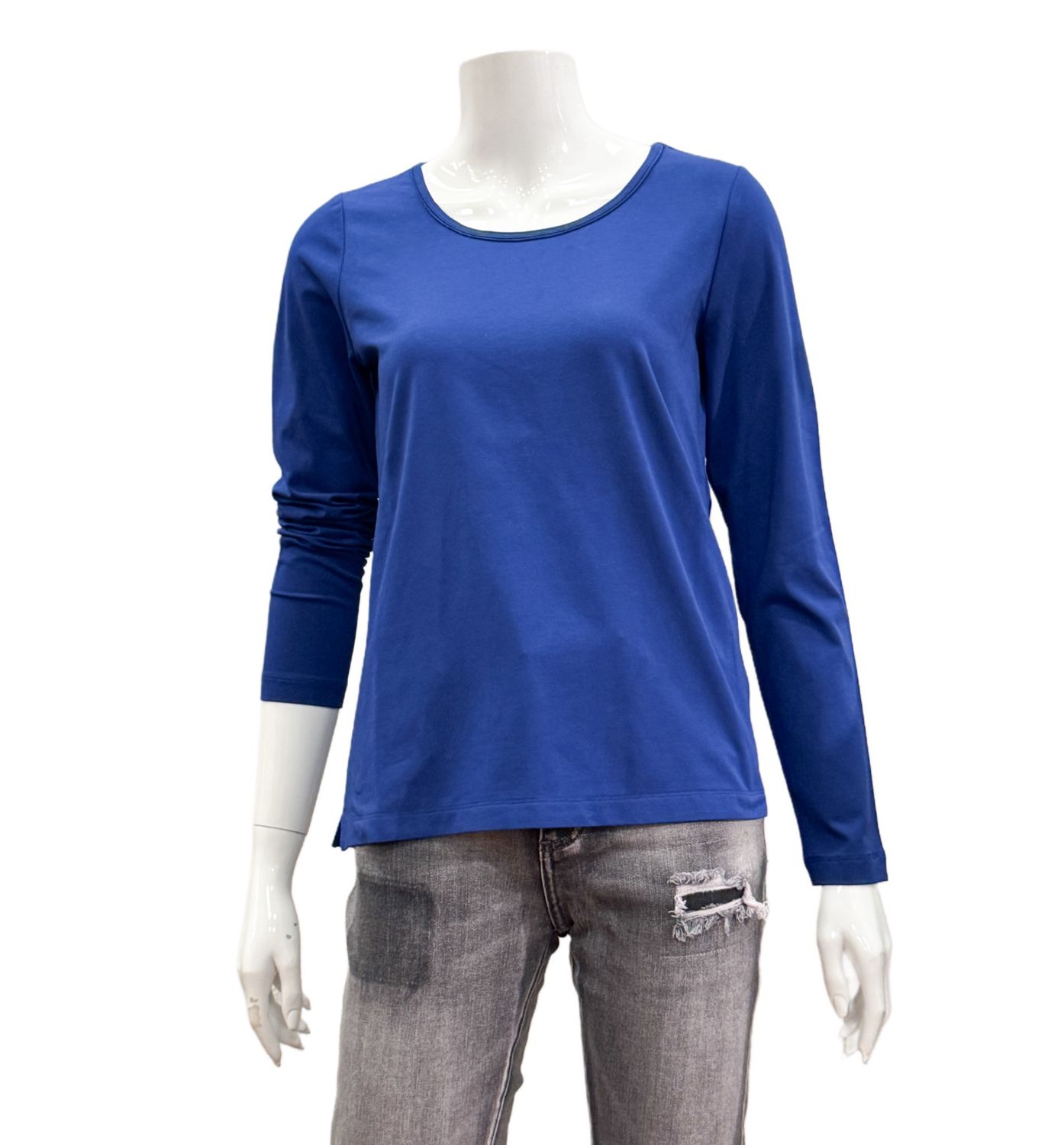 SLT275-8838 Basicshirt sodalite blue BLOOMINGS