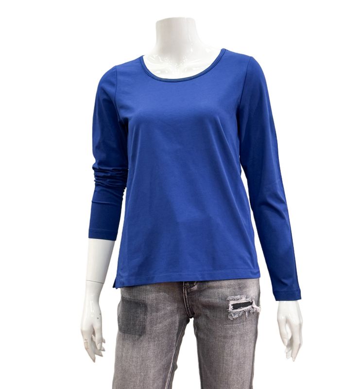 SLT275-8838 Basicshirt sodalite blue BLOOMINGS SLT275-8838 Basicshirt sodalite blue BLOOMINGS