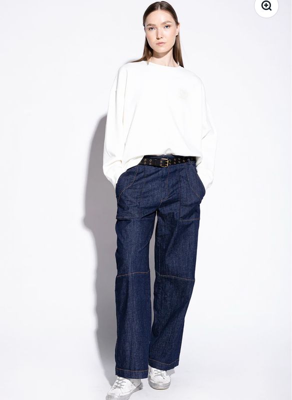 MILO DENIM PANT - YOU0145 - blue denim YOU TOO