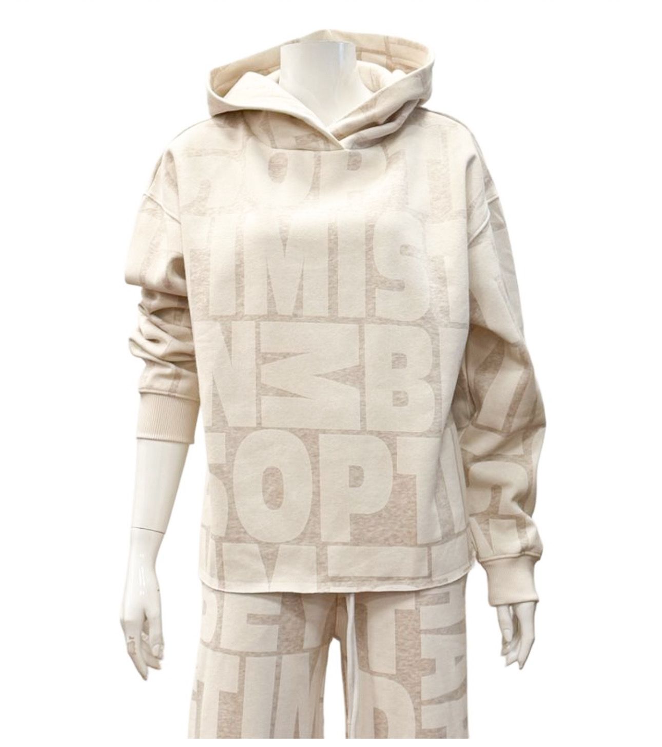 51269-10427 light beige mel. Buchstaben Hoodie THE SHIRT PROJECT 51269-10427 light beige mel. Buchstaben Hoodie THE SHIRT PROJECT