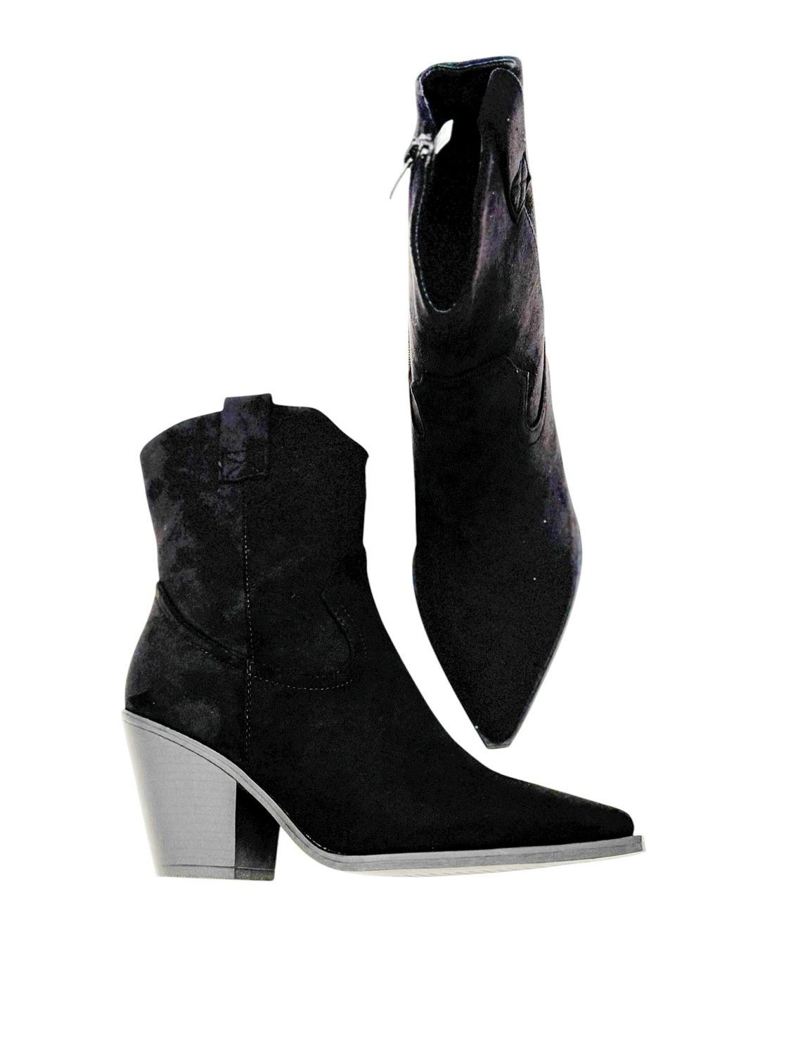 BB56 Veloursleder Stiefelette black MARTA DU CHATEAU BB56 Veloursleder Stiefelette black MARTA DU CHATEAU