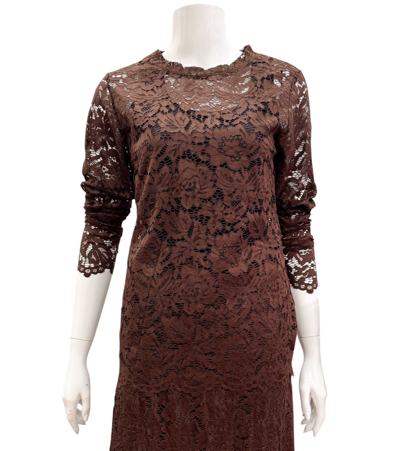 7707 moro braun Spitzenshirt MARTA DU CHATEAU 7707 moro braun Spitzenshirt MARTA DU CHATEAU