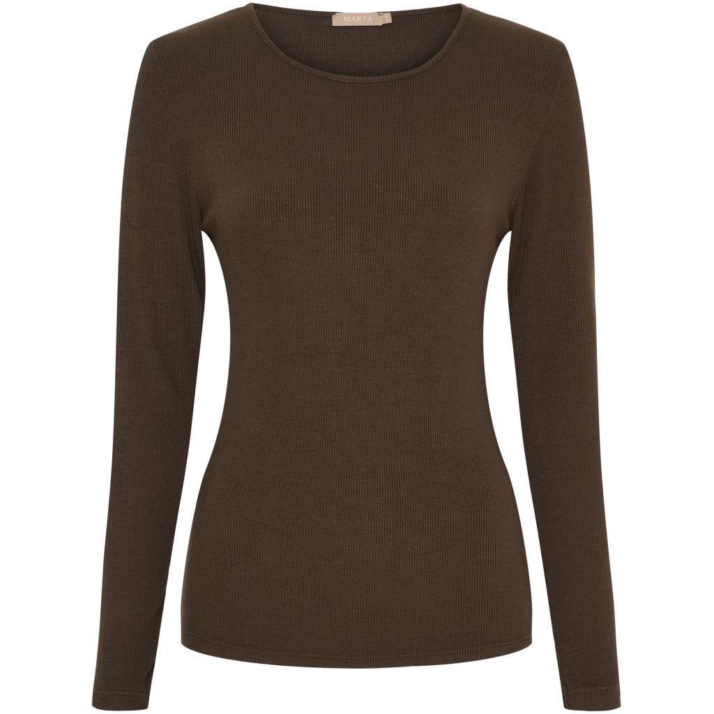 4906 BW Rippshirt moro braun MARTA DU CHATEAU 4906 BW Rippshirt moro braun MARTA DU CHATEAU