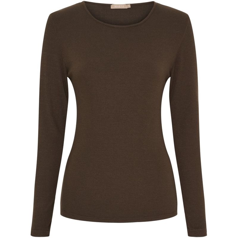 4906 BW Rippshirt moro braun MARTA DU CHATEAU 4906 BW Rippshirt moro braun MARTA DU CHATEAU