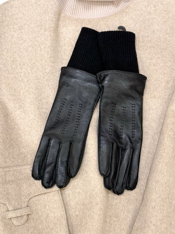 03-203008 black toller weicher Lederhandschuh YAYA 03-203008 black toller weicher Lederhandschuh YAYA