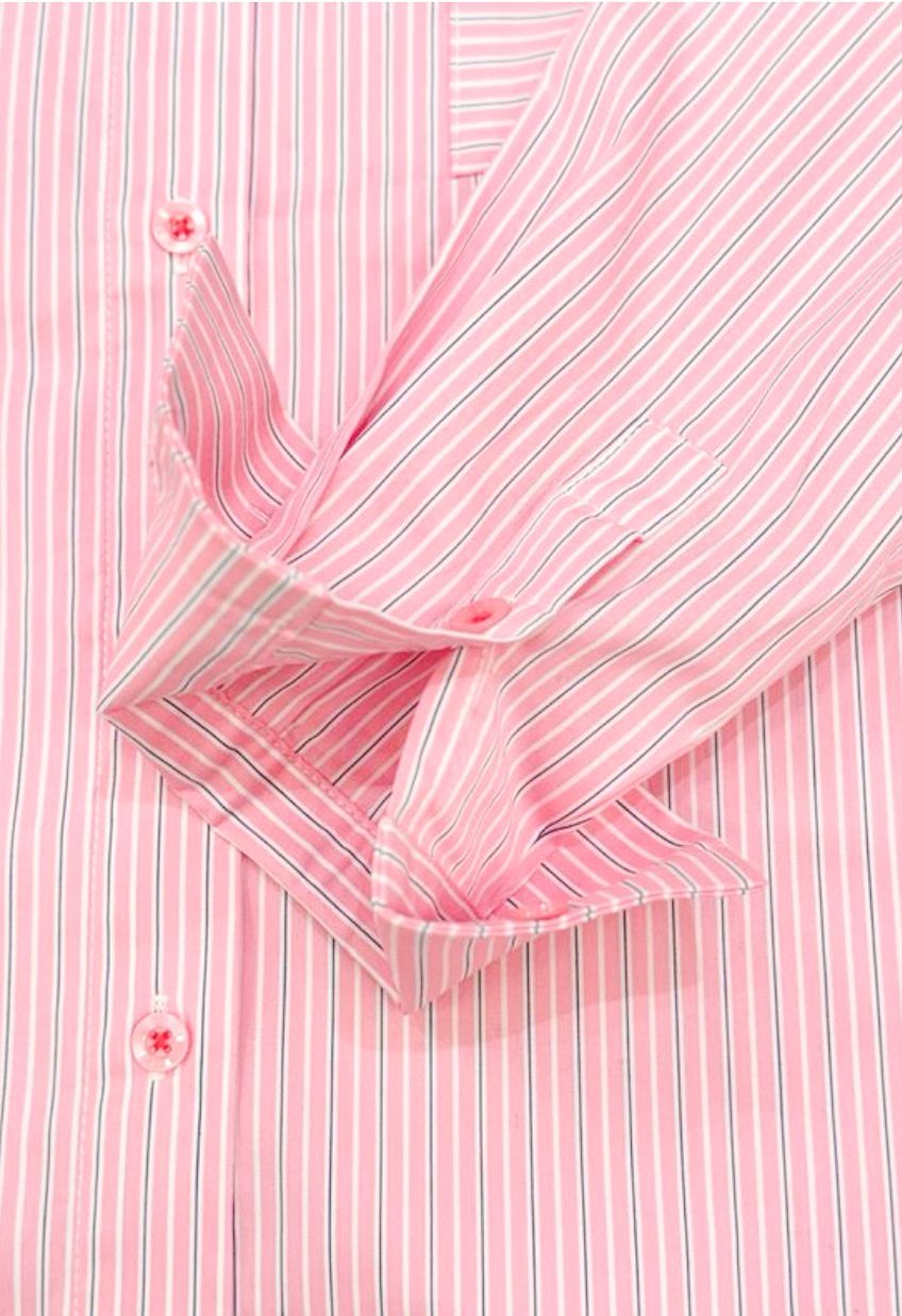 51250 blossompink Streifen HemdbluseTHE SHIRT PROJECT 51250 blossompink Streifen HemdbluseTHE SHIRT PROJECT