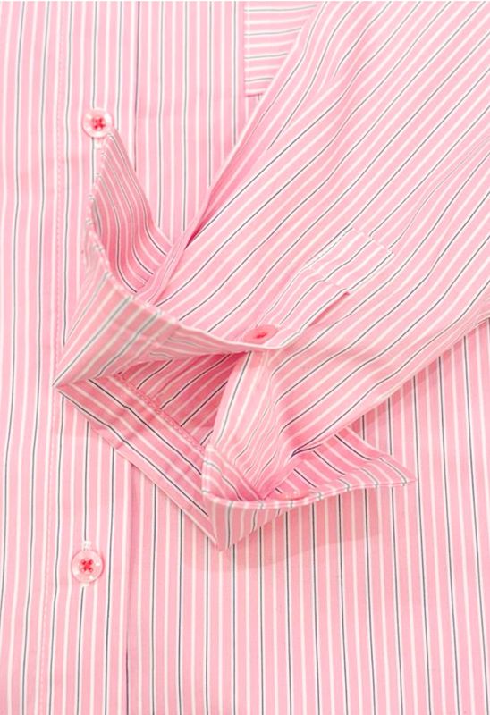 51250 blossompink Streifen HemdbluseTHE SHIRT PROJECT 51250 blossompink Streifen HemdbluseTHE SHIRT PROJECT