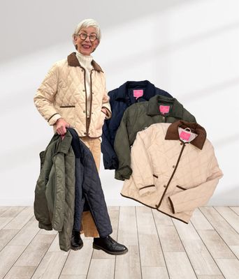 süße Steppjacke in 3 tollen Farben ZWILLINGSHERZ