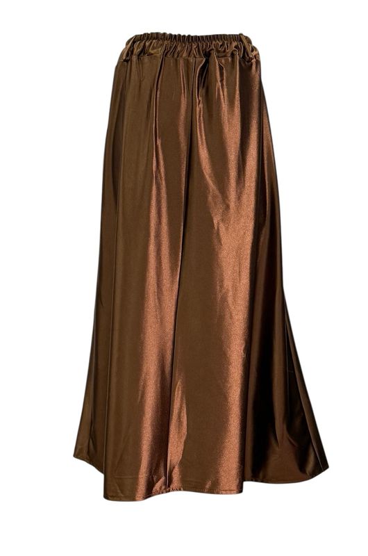 6662-moro eleganter Satinrock MARTA DU CHATEAU