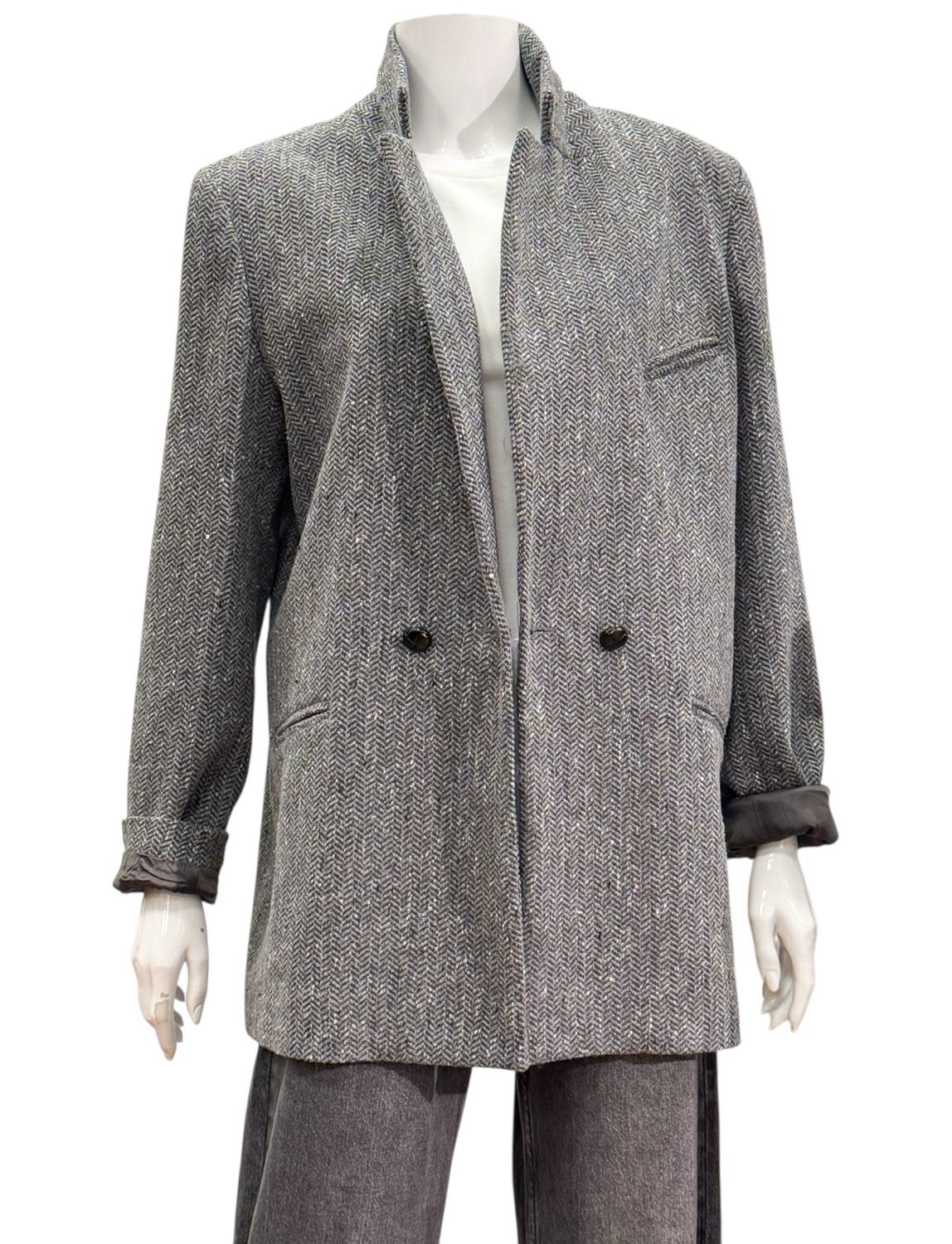 Wilson 2 reihiger Blazer grey garden MAISON HOTEL Gr. L und XL Wilson 2 reihiger Blazer grey garden MAISON HOTEL Gr. L und XL