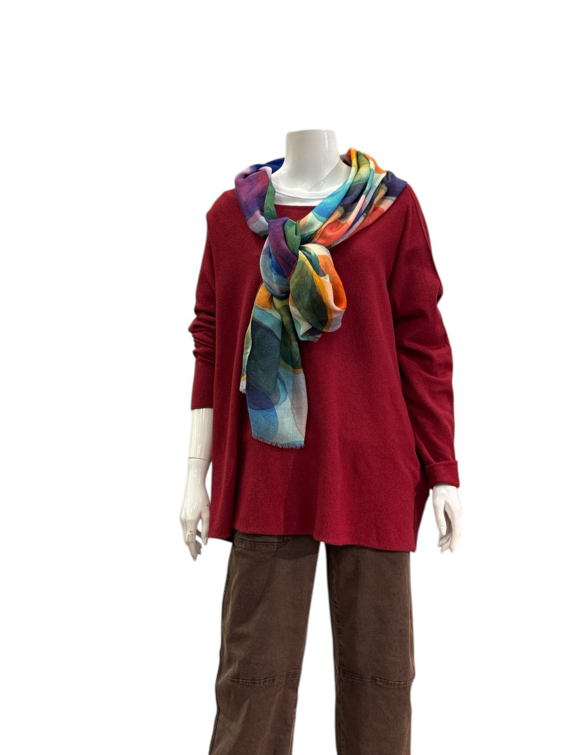 1014 Oversizepullover one size 38-46 barolo BODY TOUCH