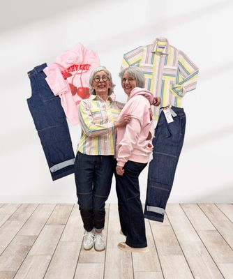 YOU TOO: MILO denim - YOU ONE denim , Hoddie Cherry THE SHIRT PROJECT, Stripe Bluse FRIEDAund FREDDIES