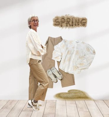 Bestickte BOHO Bluse RINOundPELLE, new Pant AMY YOU TOO, Snealer Leo RINOund PELLE