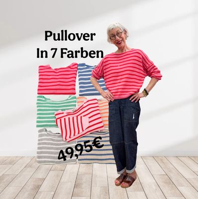 Toller BW Mix Pullover in 7 Farbvarianten BODY TOUCH