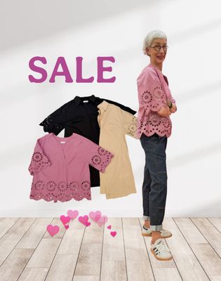 SALE RINO und PELLE Bluse und Kleider
