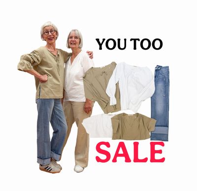 SALE YOU TOO Blusen und Jeans BLUE MONKEY