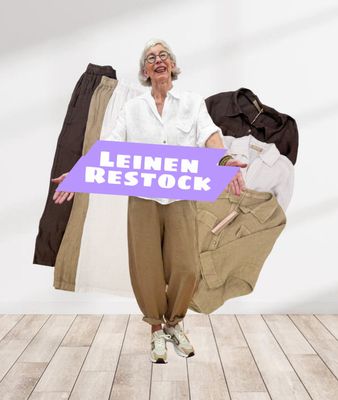 Wieder am Lager Leinen MARTA DU CHATEAU