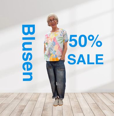 Blusen 50% REDUZIERT