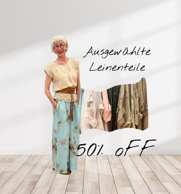 Leinen 50% OFF