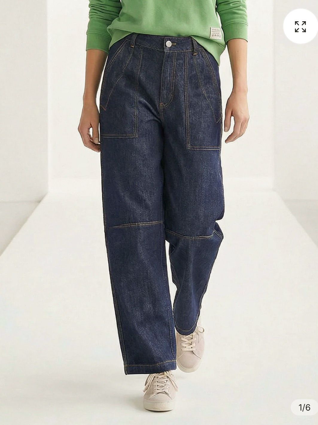 MILO DENIM PANT - YOU0145 - blue denim YOU TOO