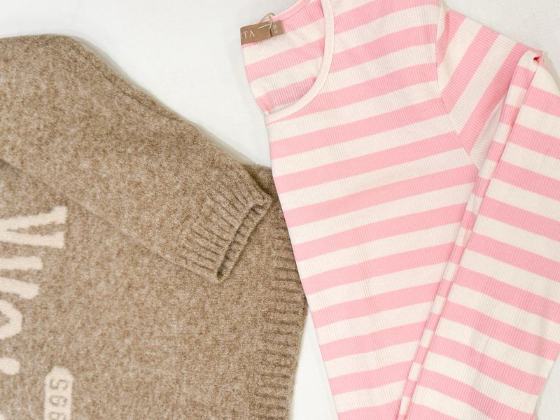 7702 rose stripe Ripp Basicshirt MARTA DU CHATEAU