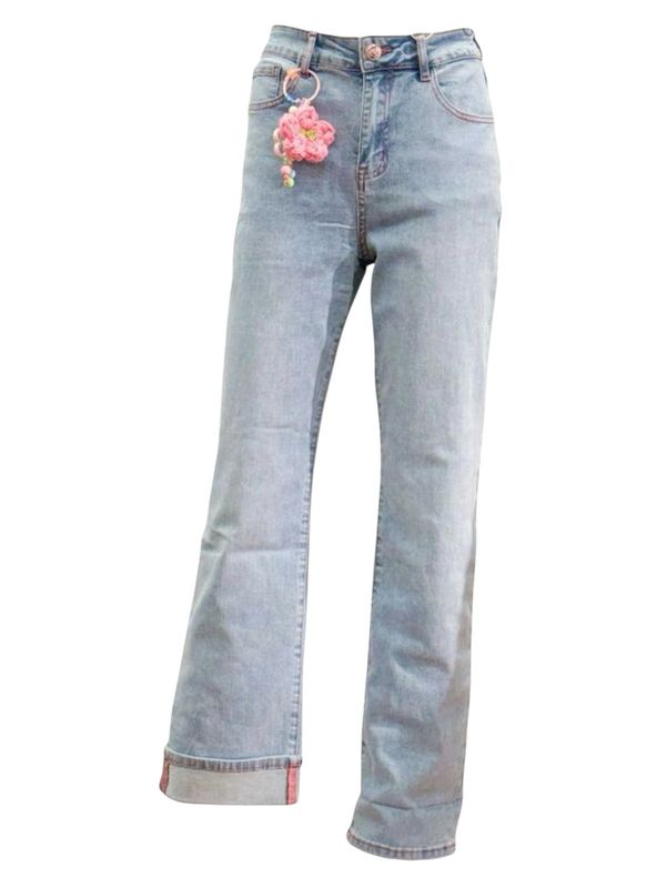 B6157 light blue Straight Jeans BODY TOUCH B6157 light blue Straight Jeans BODY TOUCH