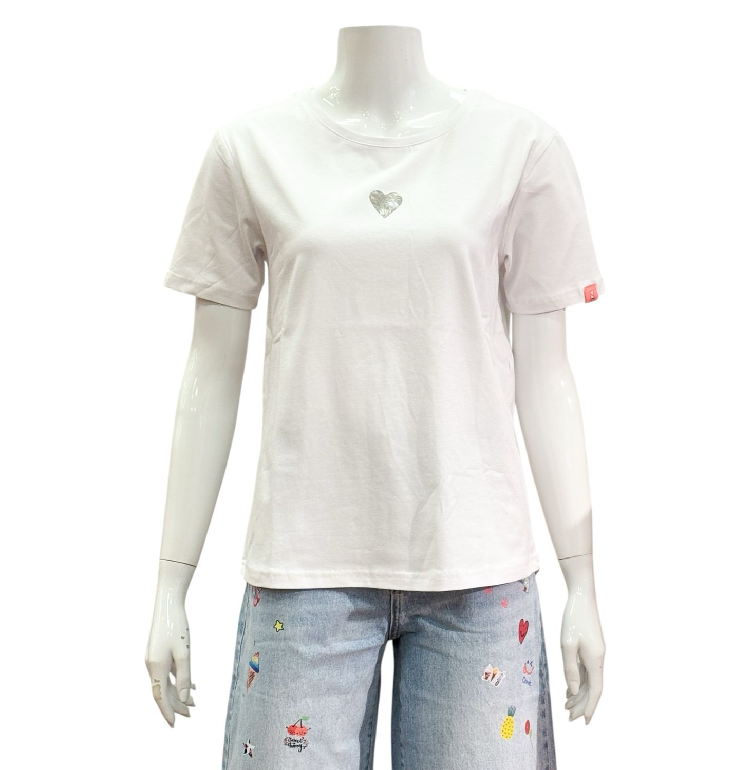 261238-10 weiß Shirt Kurzarm FRIEDA&FREDDIES