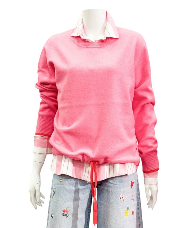 261328-305 pink Pullover mit Tunnelzug FRIEDA&FREDDIES