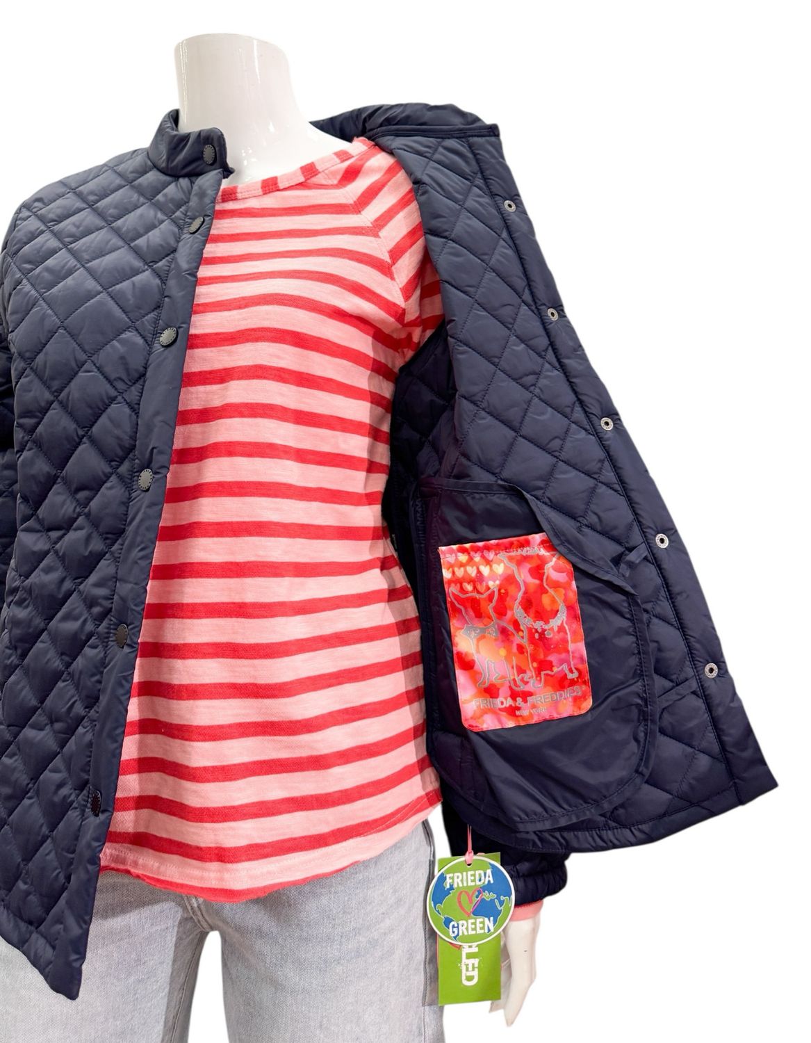 261707-524 Steppjacket midnight blue FRIEDA&FREDDIES