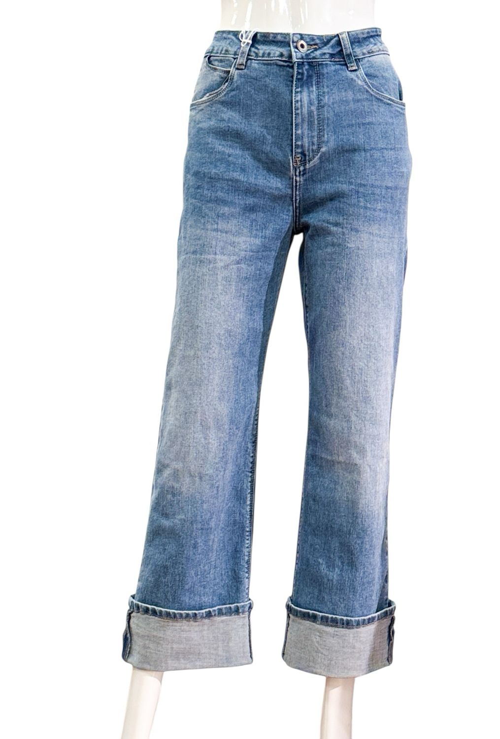 J185 Five Pocket Jeans loose fit BODY TOUCH