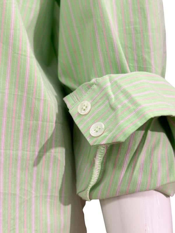 51403 green rose' Hemdbluse Stripe THE SHIRT PROJECT