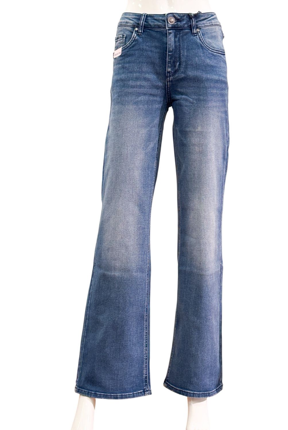 57ZOE 30979-218 mid blue Wide Leg Jeans 34 er Länge BLUE MONKEY