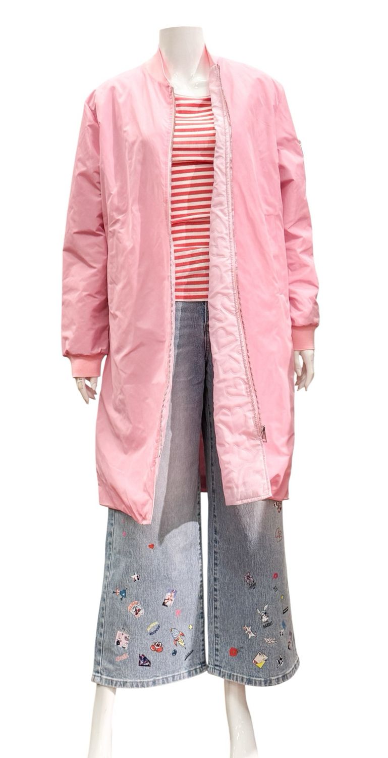 1003 rose' Longblouson mit leichtem Steppfutter BODY TOUCH