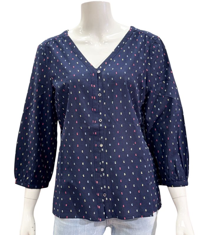 445252 RUBY 3/4 Armbluse navy mlt WHITE STUFF